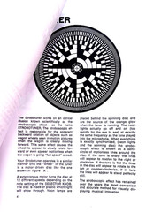 CONN StroboTuner Model ST-11 1974 Owner’s Manual Booklet, Reproduction Book.
