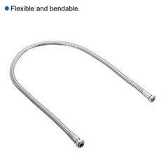 23.6″ Microphone Gooseneck M10 M8 Fine Thread 8mm Metal Universal Hose
