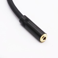 XLR 3 Pins Male to 3.5mm (1/8″) TRS Female Microphone Extension Adapter Cable