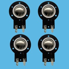 4PCS For Klipsch K-90 K124 KG2 KG2.2 KG3 KG4 KG4.2 KG5 Titanium Diaphragm 1″ VCL