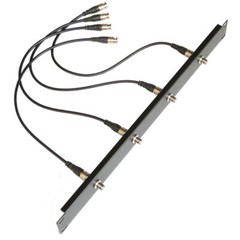 Front Mount Antenna Kit for Sennheiser with (4) 20 Inch BNC Cables UA440, FMP420