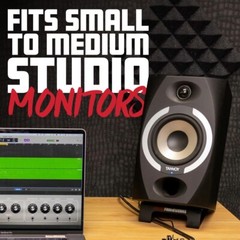 Gator Frameworks Desktop Wedge Stands for Small to Medium-Size Speakers (Pair)