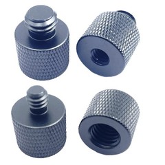 Microphone Adapter 8 PCS 1/4 Male To 3/8 Female Camera Screw Tripod Stand Mount