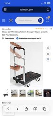 Magna Cart Flatform Four Wheel Folding Cart