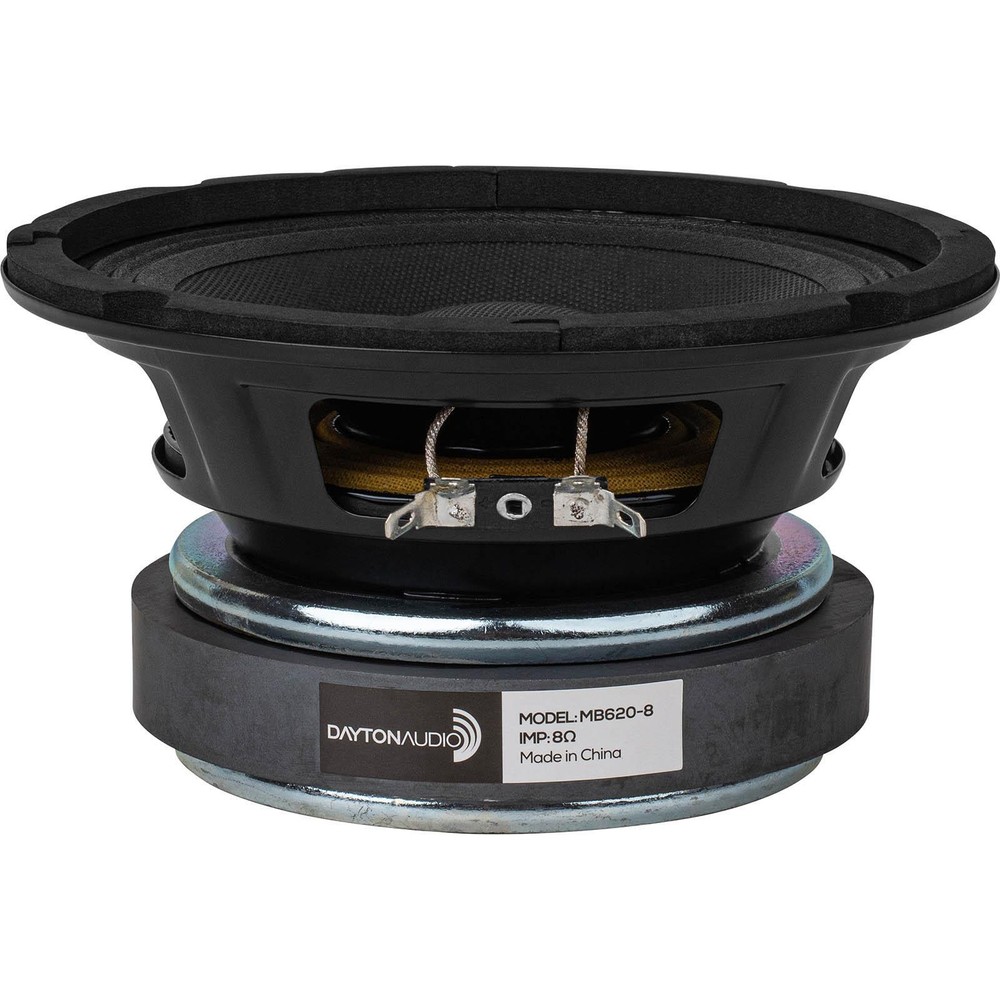 Dayton Audio MB620-8 6-1/2″ Professional High Power Midbass Driver 8 Ohm