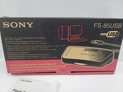 SONY DIGITAL VOICE RECORDER TRANSCRIBING FOOT CONTROL PEDAL UNIT FS-85USB
