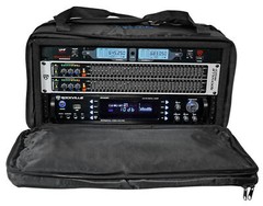 Rockville RRB50 5U Rack Bag Double-Sided Case with 12″ Depth + Shoulder Strap