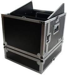 Harmony Case HCM6U DJ Pro Audio 10U Slant Top 8U Vertical Mixer Rack Case New