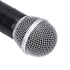 Microphone Model Lightweight Metal Handheld Mic Prop For Simulate