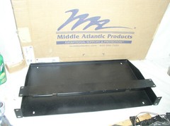 Middle Atlantic Products U1 1U 19″ In Inch Rack Shelf Tray 1SP 11DP W/FRONT USA