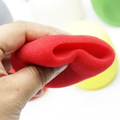 5Pcs Durable Wireless Mic Covers Sponge Microphone Windscreens Assorted Colors
