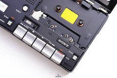 SONY TC-1100B Metal Body Mono Cassette Recorder Serviced Belt IC Replaced Japan