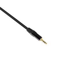 3-Pin Mini XLR Female to 1/8″ TRS Stereo Balanced Lavalier Microphone Cable