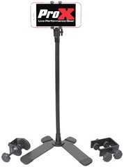 Pro X-MOBICP18 Smartphone Clip/Selfie Stick Table Stand+Tripod Clamp and Case