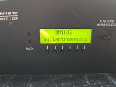 Lectrosonics DM1612, Digital Automatic Matrix Mixer + DSP, 90-240V, 50/60HZ, 30W