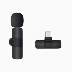 Wireless Lavalier Microphone for iPhone 15 16 17 Android Video Recording Vlog US