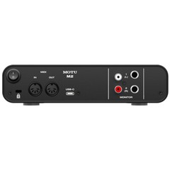 Motu M2 2×2 USB Audio Interface with Studio Quality Sound