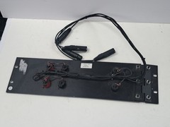 Whirlwind 3u Input xlr male female amplifier mixer patch panel 3u hinged