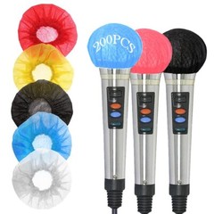 200 Pcs Funda Desechable Para Microfono Microfono De Mano No Tejido Parabrisa.