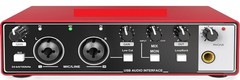 USB Audio Interface 24Bit/192kHz 48V Phantom Power Plug and Play Recording