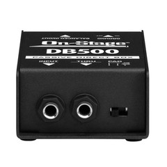 On-Stage DB500 Direct Box Black