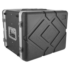 Uimoso 8U Rack Case Server Cabinet,12.2-In Depth Durable ABS with Secure Latches