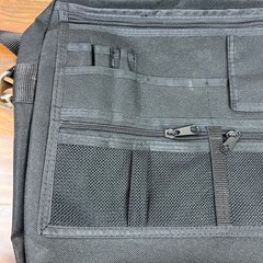 Vtg Road Runner Black Messenger Computer Tote Bag Musician Gig Bag
