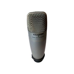 Samson C01U USB Studio Condenser Microphone Tested Working Mic Only