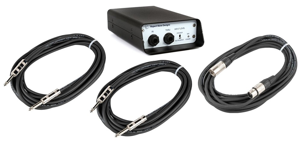 Rupert Neve Designs RNDI-CABLE-K Direct Box with 2x 20′ 1/4/20′ XLR Cable