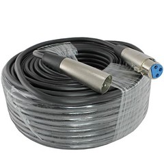 10 QTY 100FT PREMIUM XLR 3 Pin Male to Female Extension Mic Mixer Shielded Cable