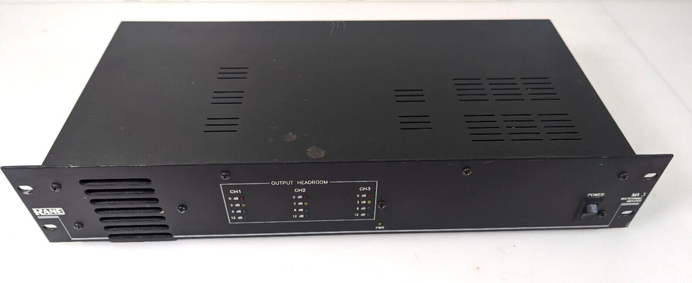 Rane MA3 Professional Multichannel Amplifier