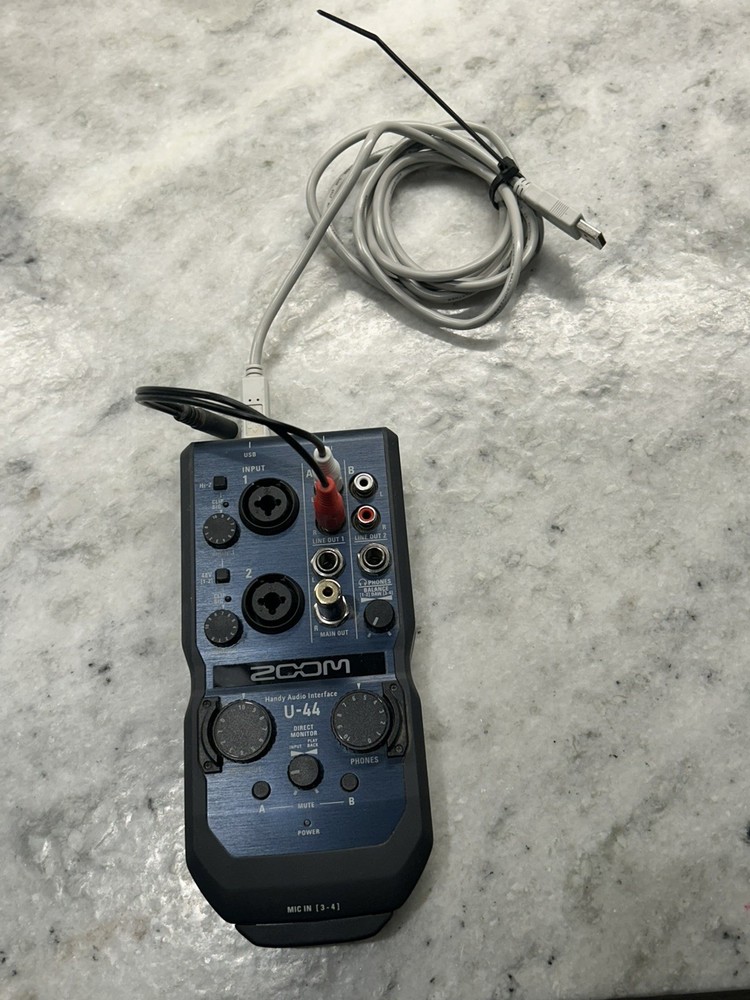 Zoom U-44 4in 4out Handy Audio Interface
