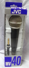 Microphone JVC Dynamic MV-40 600 made in Japan 16.4 – foot cord #163
