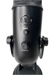 Blue Microphones – Yeti USB Multi-Pattern Electret Condenser Microphone –