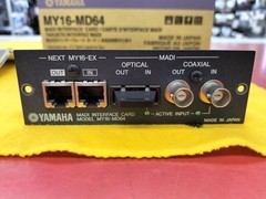 Yamaha MY16-MD64 MADI Interface Card 16-Channel Mini-YGDAI Tested TMB01 4.0