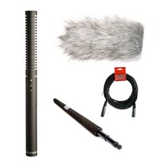 Rode NTG-2 Dual Powered Directional Shotgun Microphone Bundle