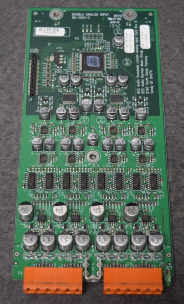 BSS London BLU 80-1203-C Analog Input Card