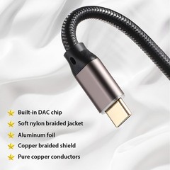 Zyghjort USB Type C to XLR Cable, 6.6 FT USB C to XLR Male Converter Adapter …
