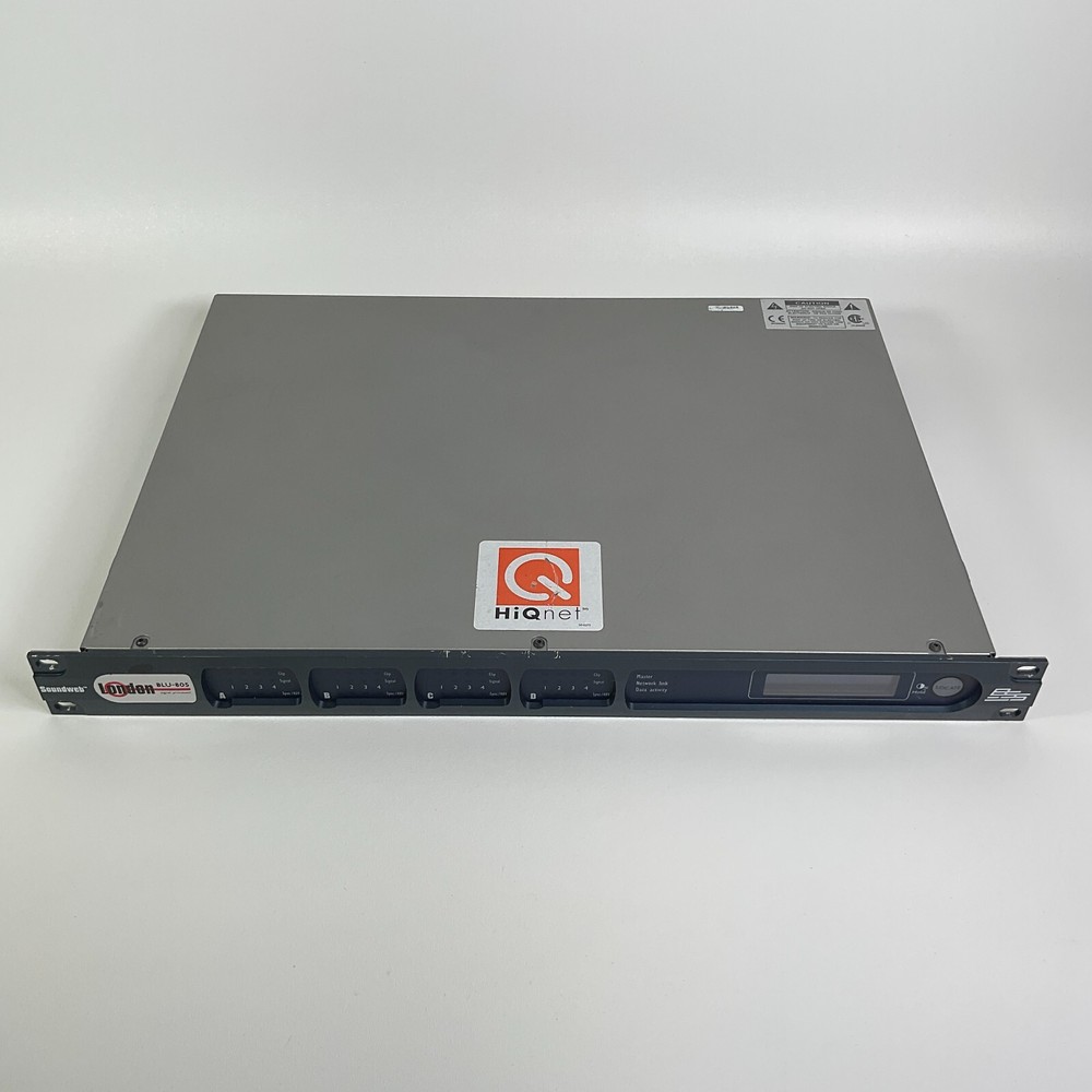 BSS Soundweb London BLU-805 Signal Processor DSP Audio Network Processor