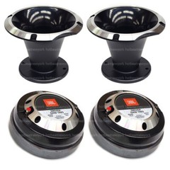 JBL COMBO 2 x D450 TRIO 300W-RMS Drivers and 2 x HL14-50 TRIO Metal Horn Flares