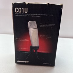 Samson C01U USB Studio Condenser Microphone With Original Box & Accessories