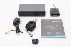 Sennheiser EM-XSW1 Wireless Receiver 569.150MHz With SK-XSW Bodypack Transmitter
