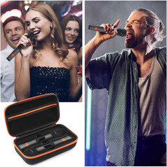 Wireless Microphone Carry Case for JBL Dual Wireless Microphone System Color A