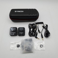 SYNCO Wireless Lavalier Microphone 2.4G Dual Transmitter *READ*