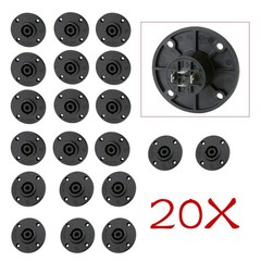 20Pcs For Neutrik NL4MPR Speakon 4 Pole Round Chassis Mount