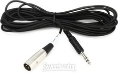 Hosa STX-120M Balanced Interconnect, 1/4 in TRS to XLR3M, 20 ft
