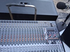 Rockville RSG 15.24 & Electro-Voice ELX215 Speakers, Behringer SX2442FX Mixer