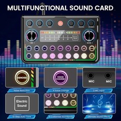 Upgraded Podcast Microphone Bundle, Podcast Equipment Bundle for 2, Recording…