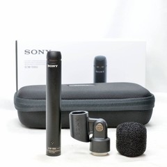 Sony ECM-100U Black Condenser Microphone #0001
