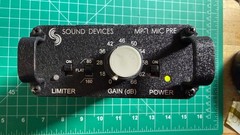 Sound Devices MP-1 Battery-Powered, Single-Channel Portable Microphone Preamp